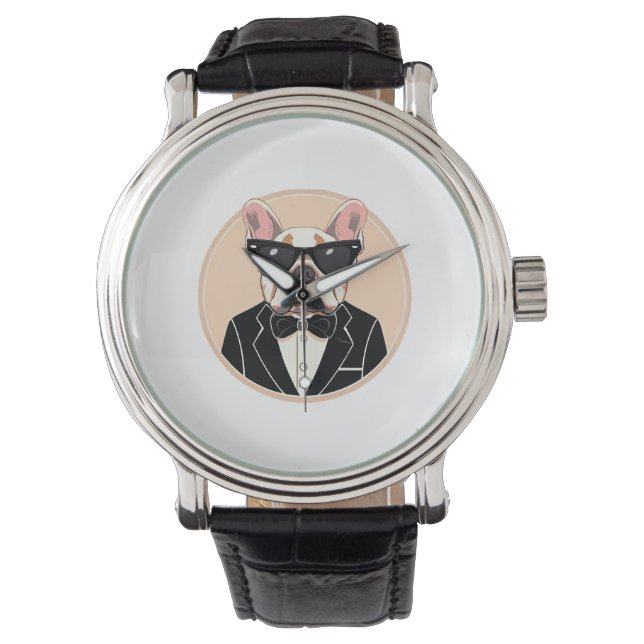 Montre L'art du chien de taureau français (devant)