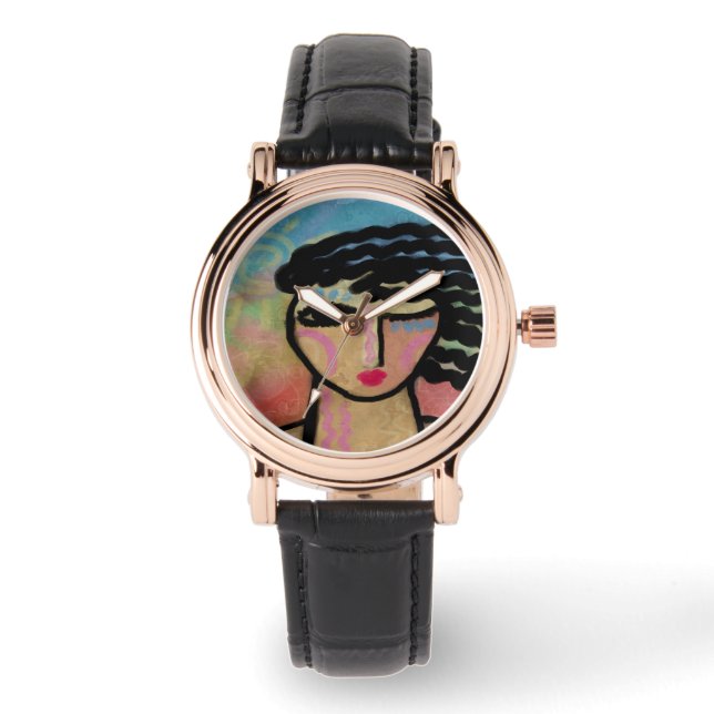 Montre L'art féminin Abstrait (Recto)