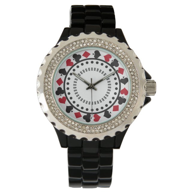 Montre Las Vegas Poker Style Design (devant)