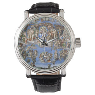 Montre Last Judment From The Sistine Chapel By Michelan