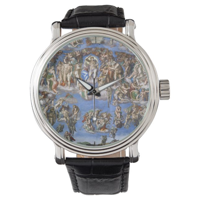 Montre Last Judment From The Sistine Chapel By Michelan (devant)