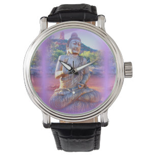 Montre lavande aura buddha