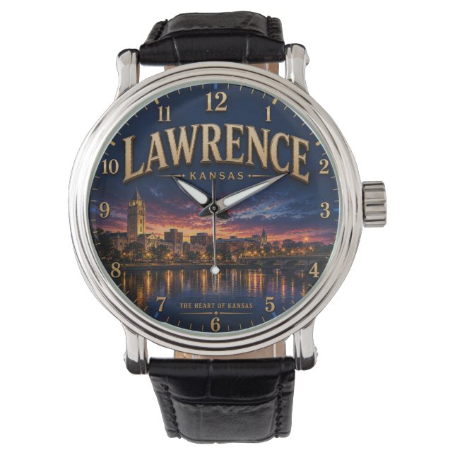 Montre Lawrence Kansas (devant)