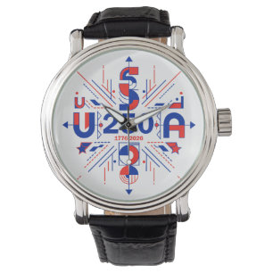 Montre le 250e anniversaire de l'Amérique