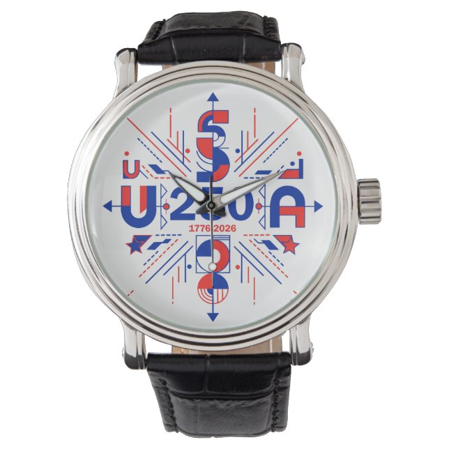 Montre le 250e anniversaire de l'Amérique (devant)