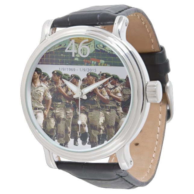 Montre Le 46ème (Kadhafi Watch) (Incliné)