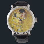 Montre le baiser - Gustav Klimt<br><div class="desc">Gustav Klimt - Regarder l'art</div>