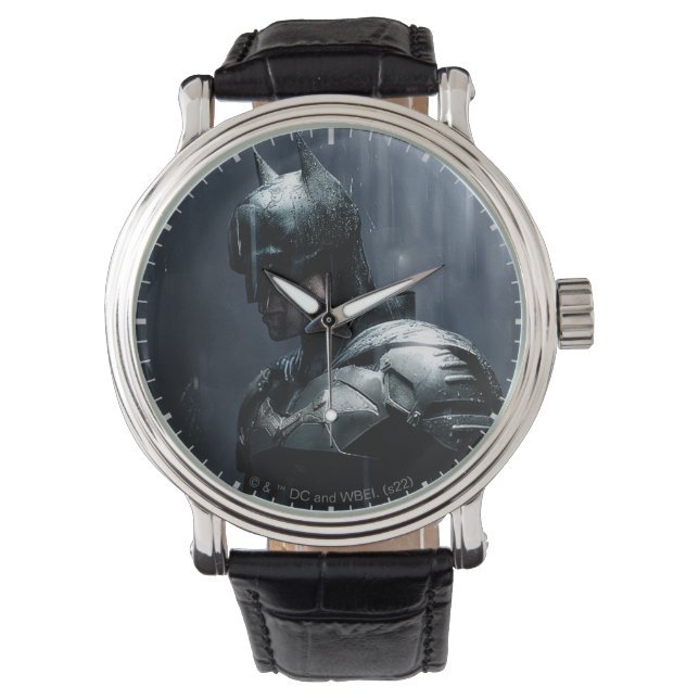 Montre Le Batman sous la pluie (devant)