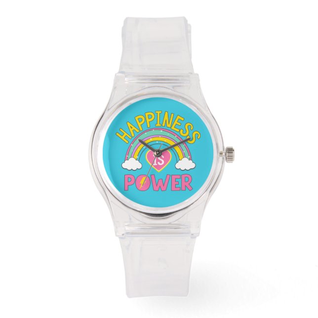 Montre Le bonheur est Power Rainbow (Recto)