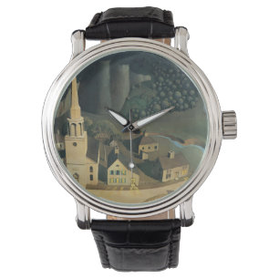 Montre Le Carrousel De Paul Revere Par Grant Wood