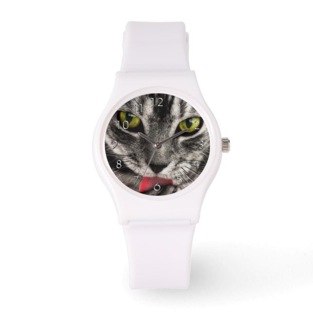 Montre Le chat lèchent (Recto)