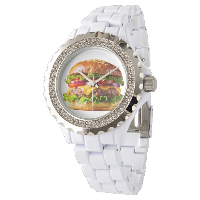 Montre Le cheeseburger appétissant de SlipperyJoe crousti (Incliné)