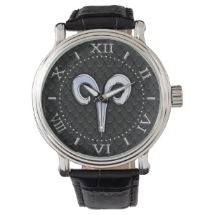Montre Le chrome moderne aiment le cadran de signe de