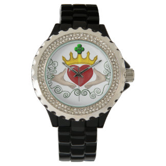 Montre Le Claddagh (couleur complète)