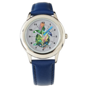 Montre Le doigt de couleur cosmique