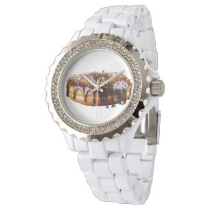 Montre Le donut décadent de SlipperyJoe's recouvert d'une