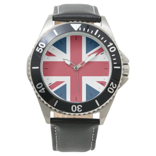 Montre Le drapeau britannique Union Jack (devant)