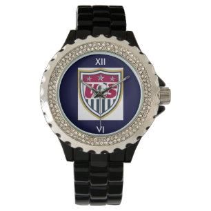 Montre Le football des Etats-Unis de fausse pierre