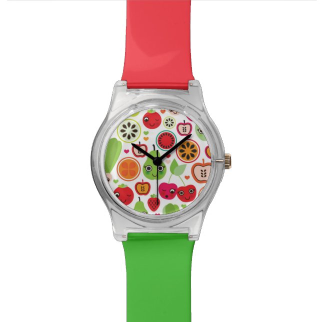 Montre le fruit badine la pomme d'illustration (Fermer)
