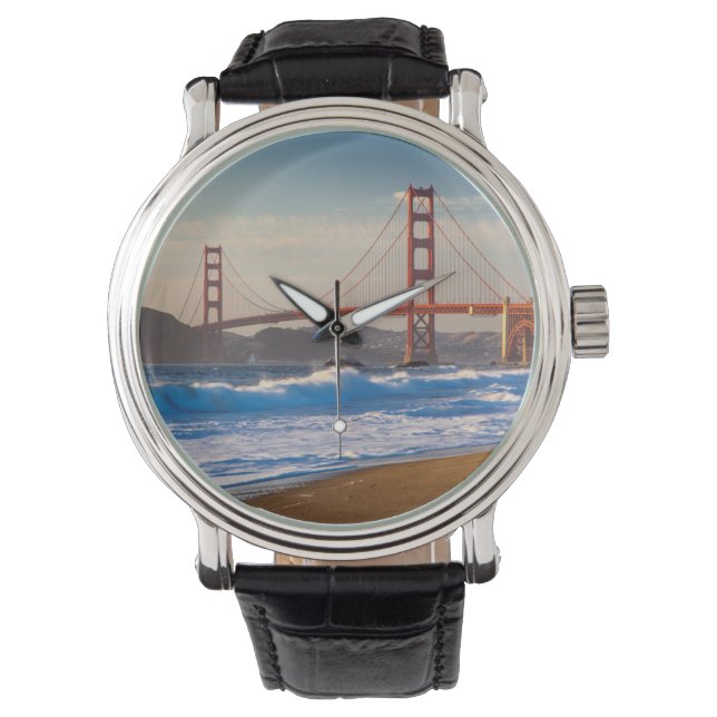 Montre Le Golden Gate Bridge depuis Baker Beach (devant)
