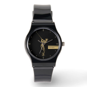 Montre Le golfeur doré 