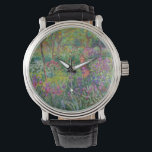 Montre Le Jardin Iris De Giverny By Claude Monet<br><div class="desc">Le jardin d'Iris à Giverny peint par Claude Monet. Vers 1900. Cette image est du domaine public.</div>