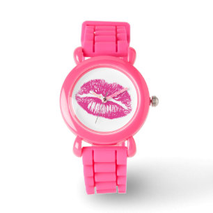 Montre Le Kiss, Les Lèvres Roses
