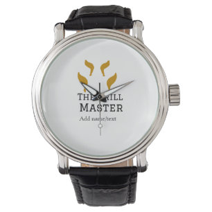 Montre Le maître grill ajoute le nom de la cuisine de tex