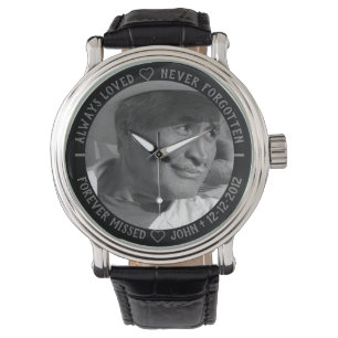Montre Le mémorial du Modèle photo de Keepsaké jamais