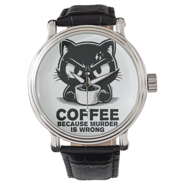 Montre Le meurtre est faux (devant)
