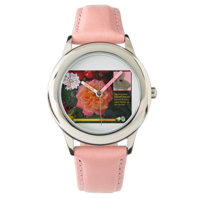 Montre Le paon arcandien ! (devant)