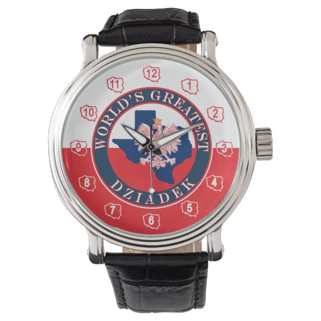 Montre Le plus grand Dziadek du monde (devant)