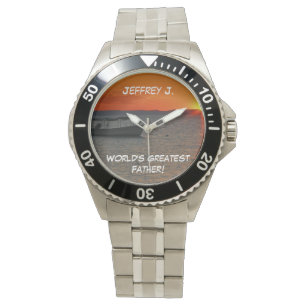 Montre Le plus grand père du monde, bateau de pêche