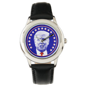 Montre Le président Donald Trump en bleu