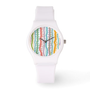 Montre Le résumé barre le motif vertical
