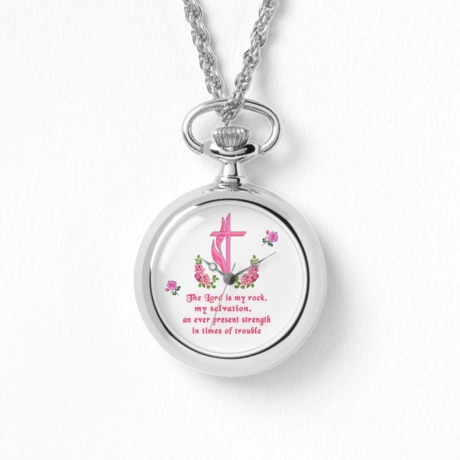 Montre Le Seigneur est mon rocher (Recto)