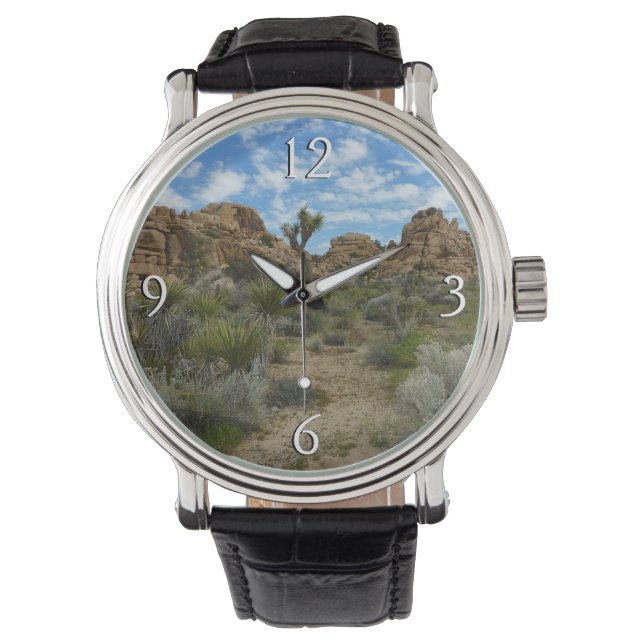 Montre Le sentier de boucle du barrage Barker au parc nat (devant)