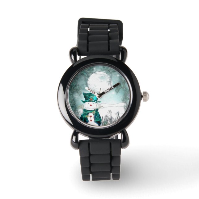 Montre Le Snowman (Recto)