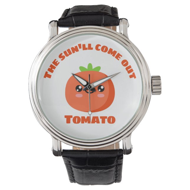 Montre Le soleil sortira de la tomate (devant)