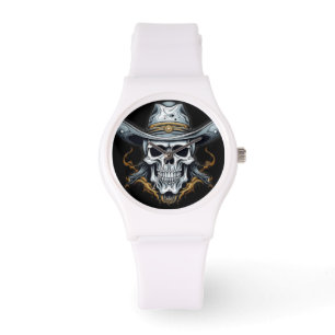 Montre Le squelette cowboy