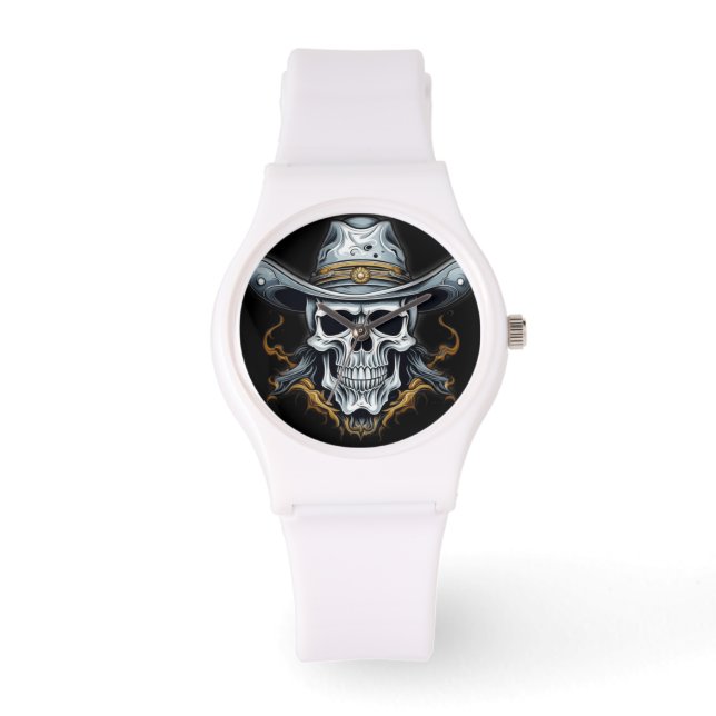 Montre Le squelette cowboy (Recto)