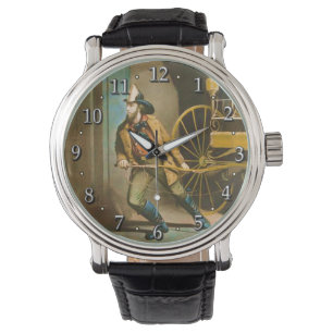 Montre Le style victorien 2 de sapeur-pompier de pompier