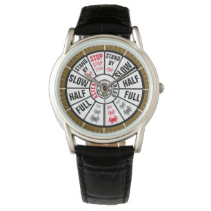 Montre Le télégraphe du bateau fait sur commande