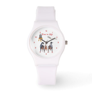 Montre Le temps de la chèvre pour le lait des chèvres