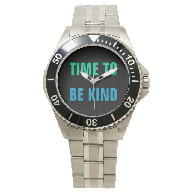 MONTRE LE TEMPS D'ÊTRE GENTIL (devant)