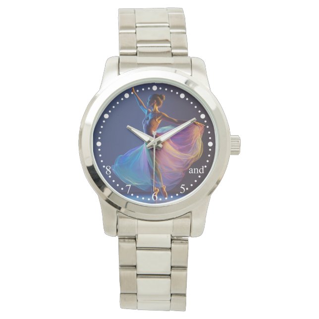 Montre Le temps du danseur...et 5 6 7 8 (devant)