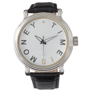 Montre Le temps est la surveillance de l'argent