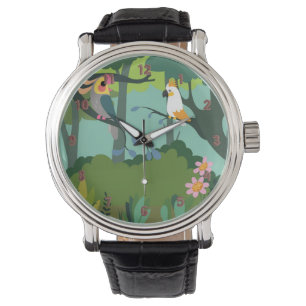 Montre Le thème de la jungle