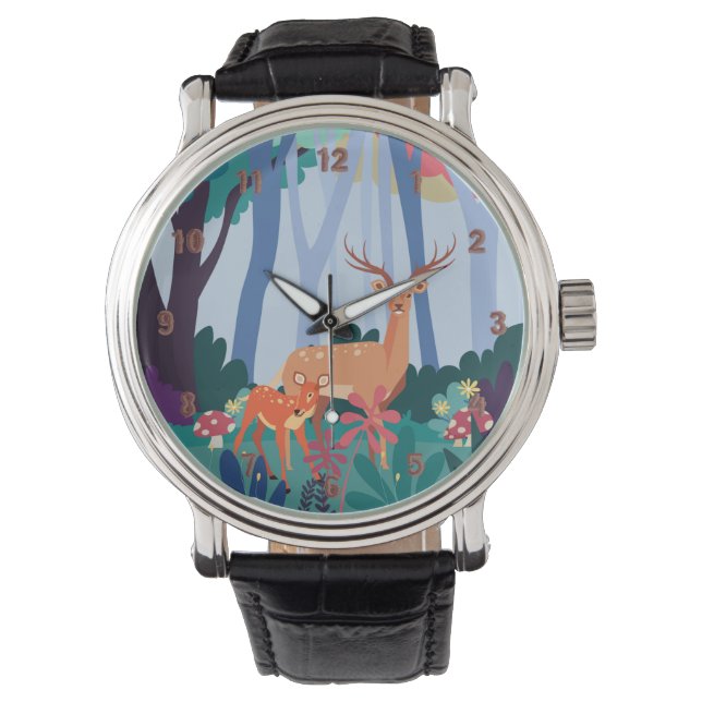 Montre Le thème de la jungle (devant)