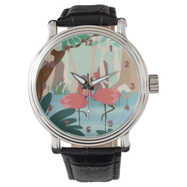 Montre Le thème de la jungle (devant)